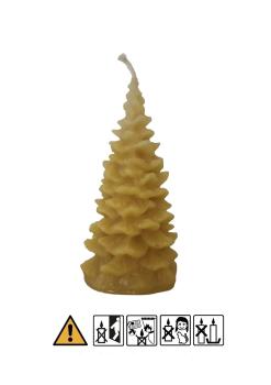 Bienenwachskerze Tannenbaum Klein